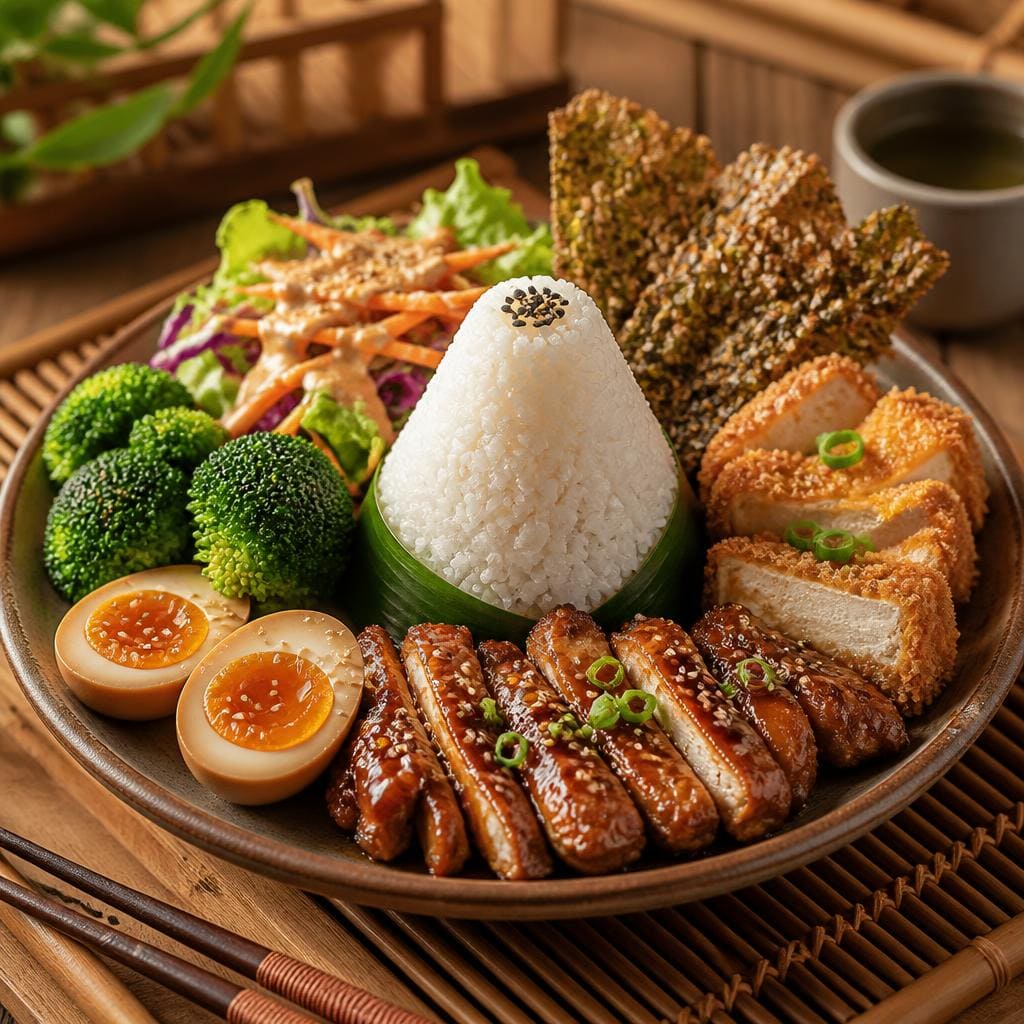 Tumpeng Mini Chicken Teriyaki
